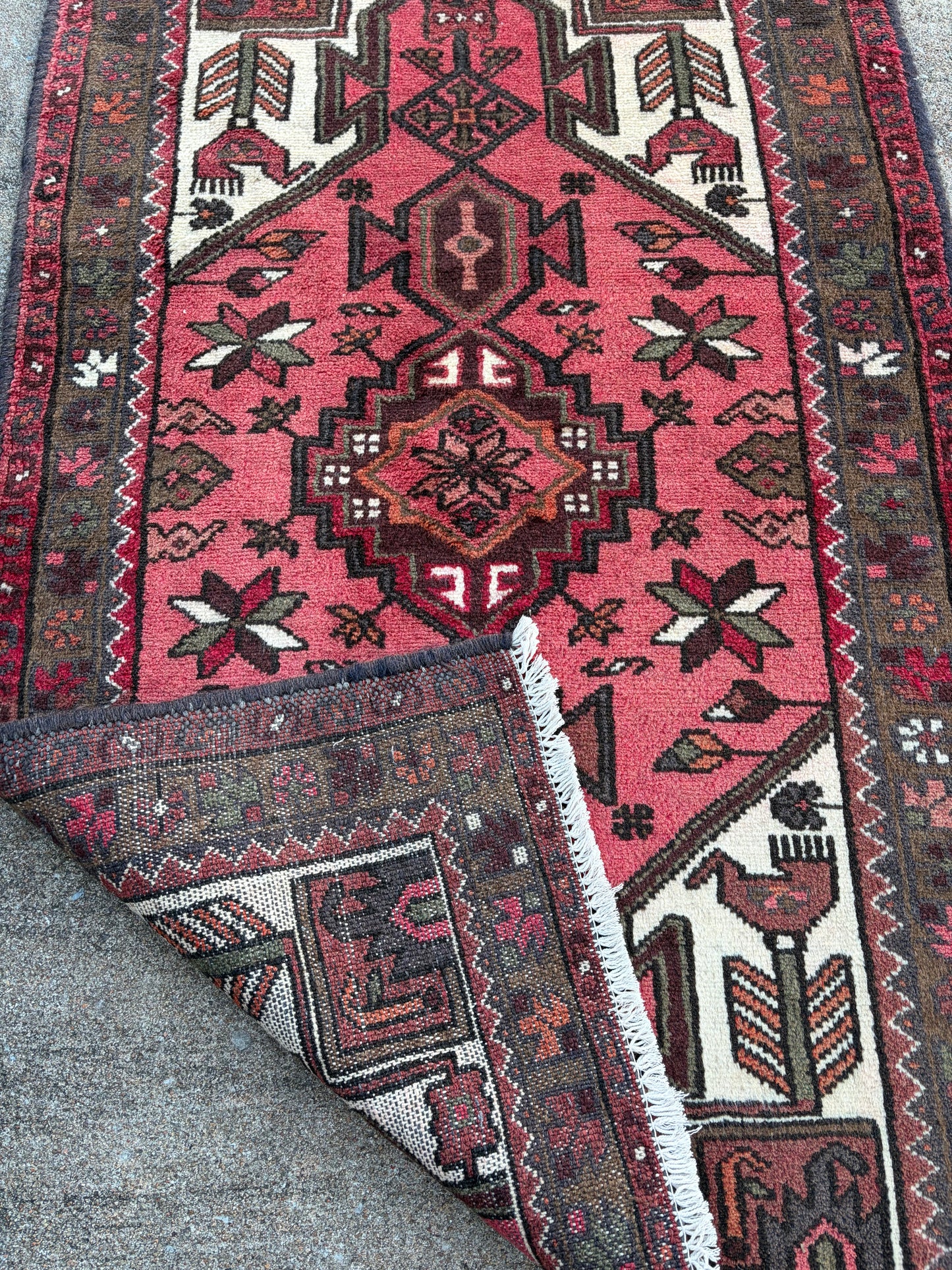 Vintage Persian Rug- 4’3 x 2’7