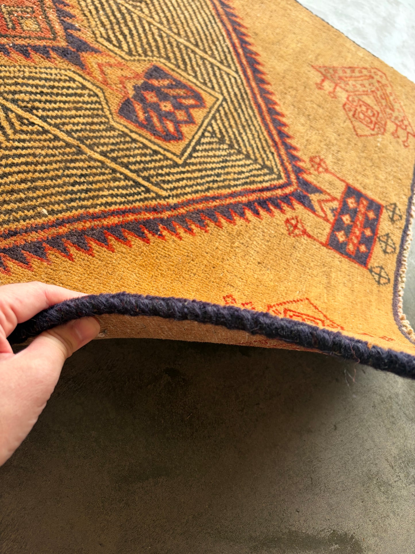 000 Vintage Village Runner- 9'4 x 2'2