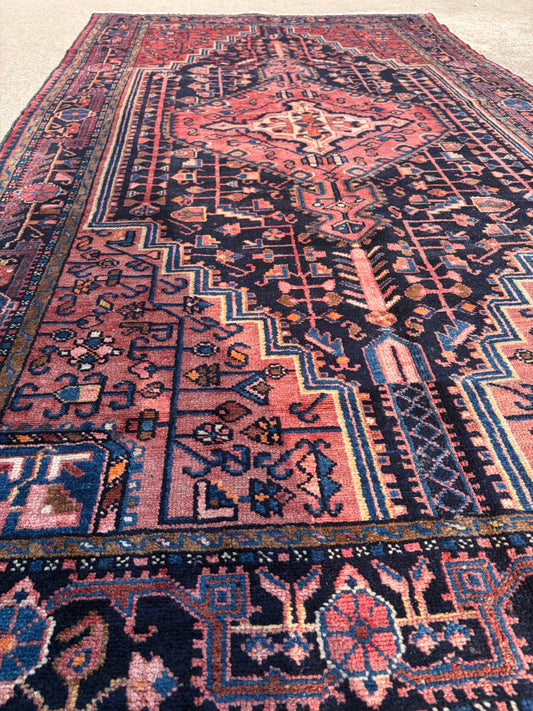0 Vintage Persian Rug- 9’4 x 5’11