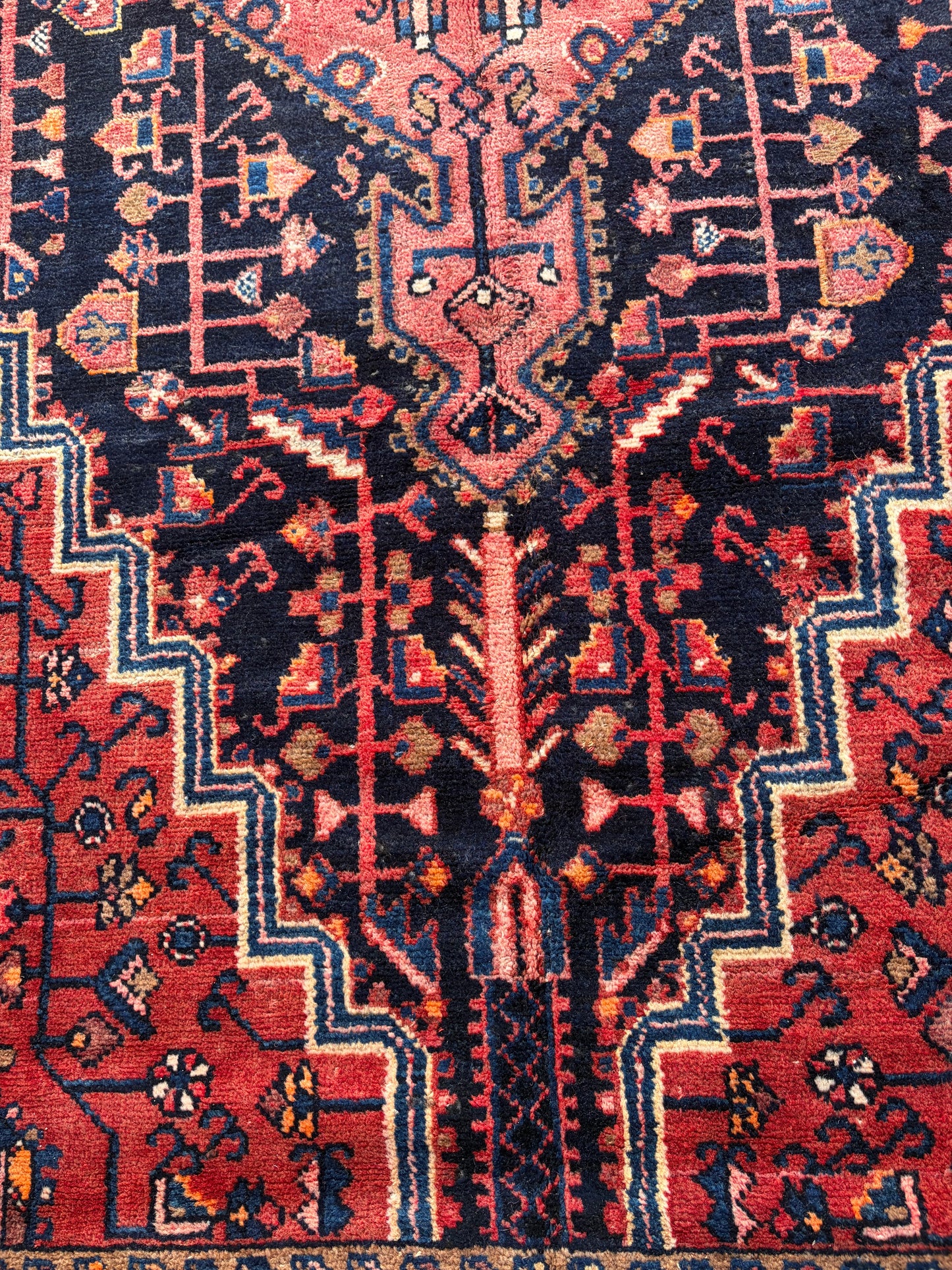 0 Vintage Persian Rug- 9’4 x 5’11