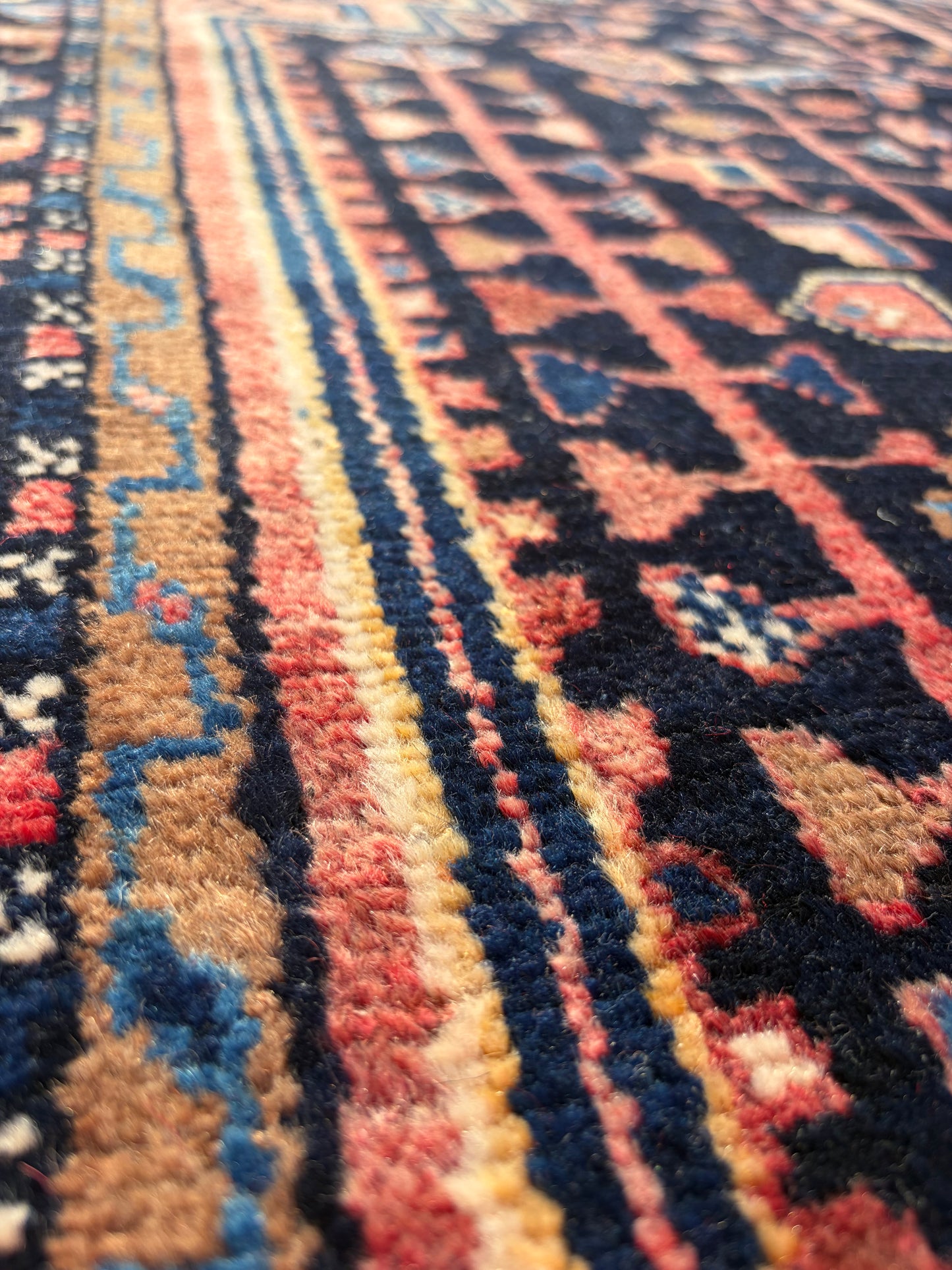 0 Vintage Persian Rug- 9’4 x 5’11