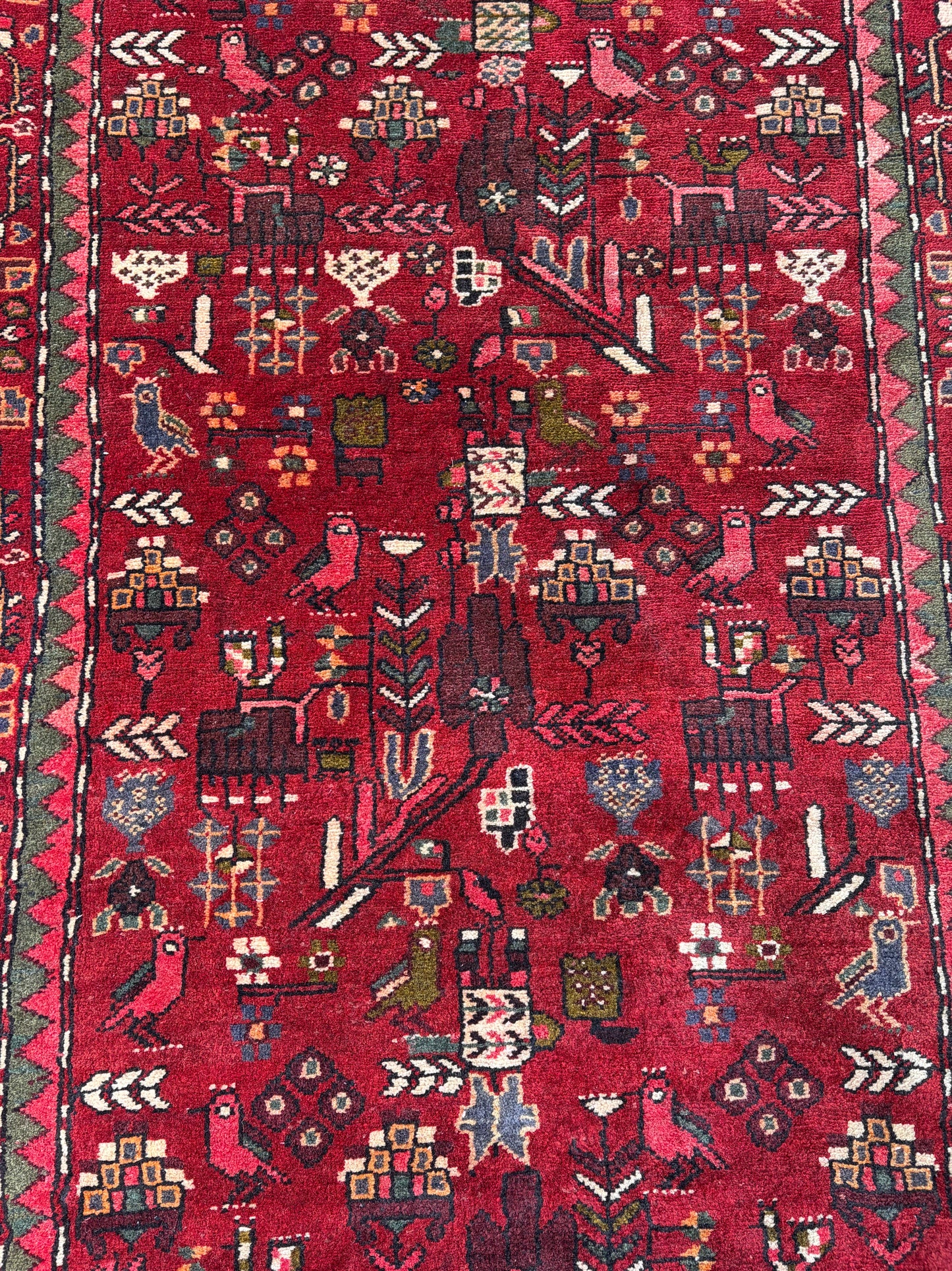 001 Vintage Village Runner- 3'10 x 10'11