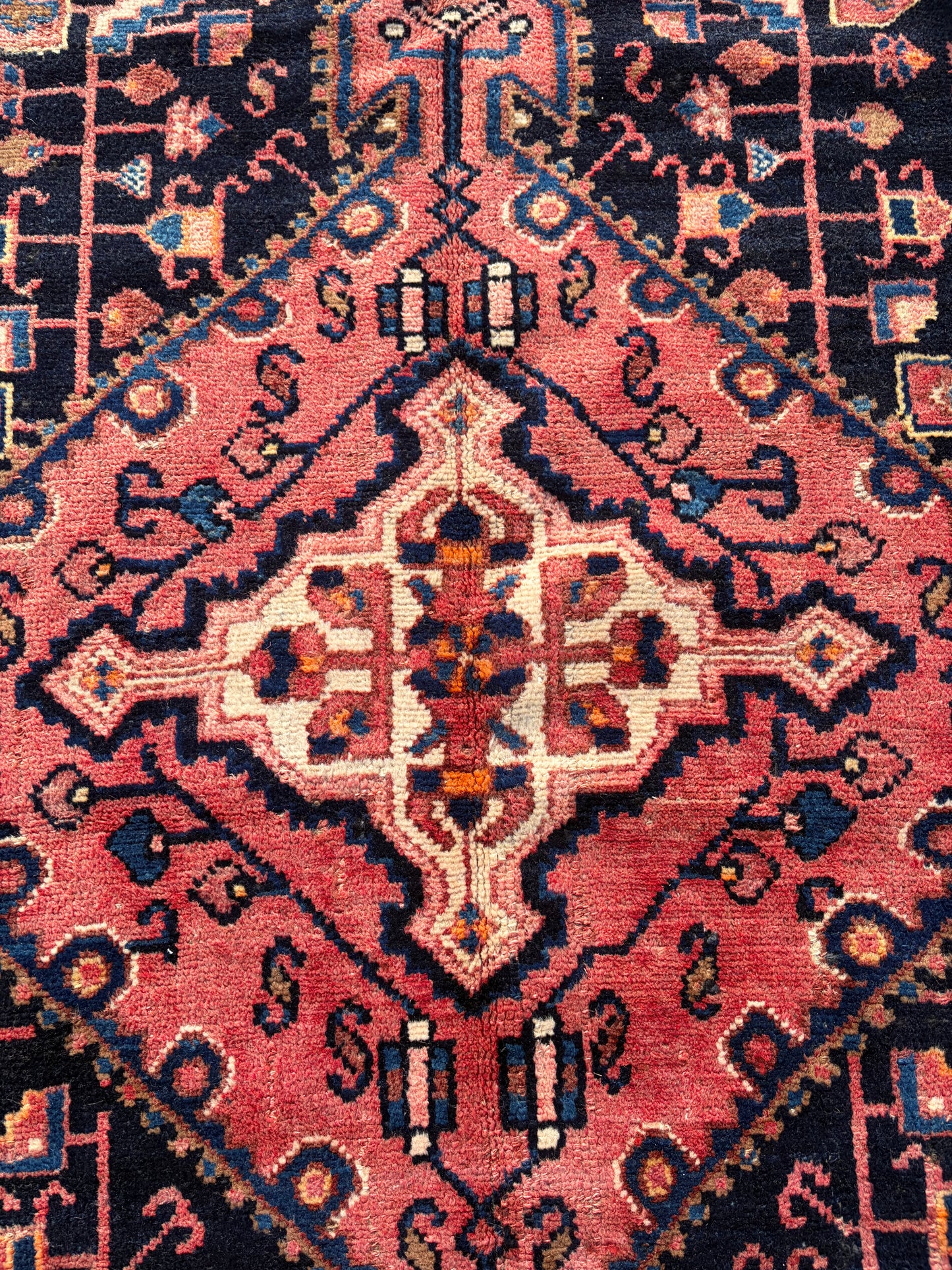 0 Vintage Persian Rug- 9’4 x 5’11
