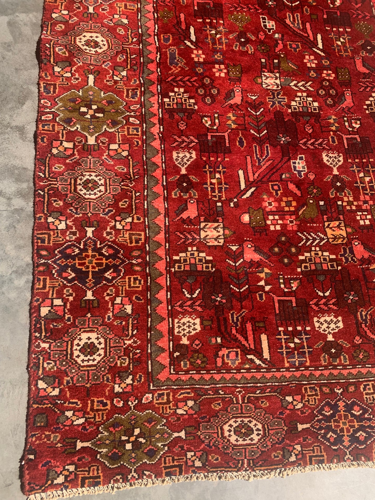 Antique Village Runner- 3'10 x 10'11