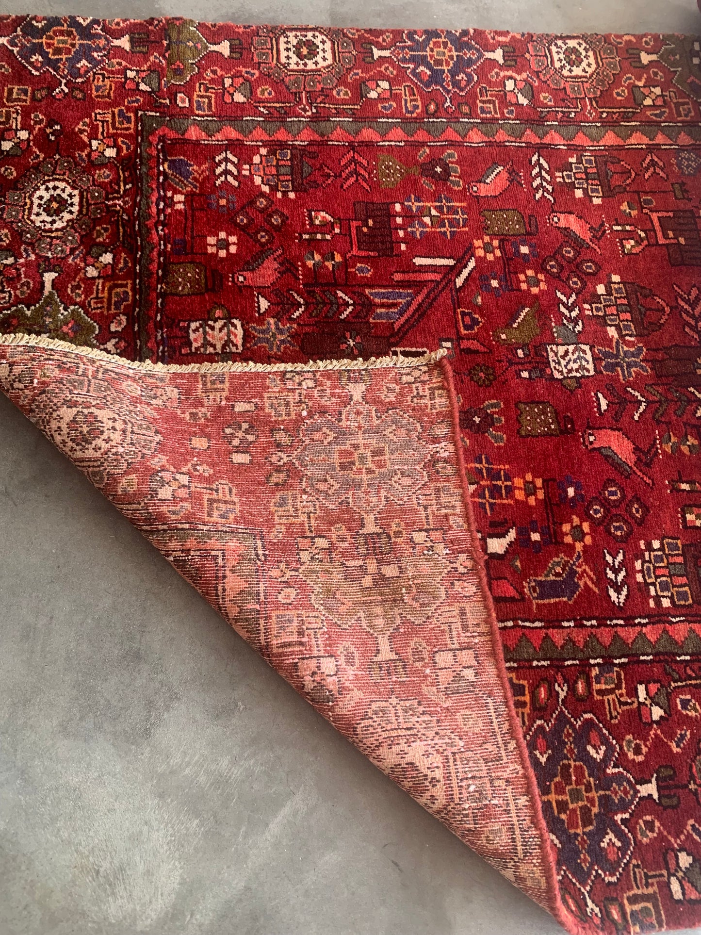 Antique Village Runner- 3'10 x 10'11