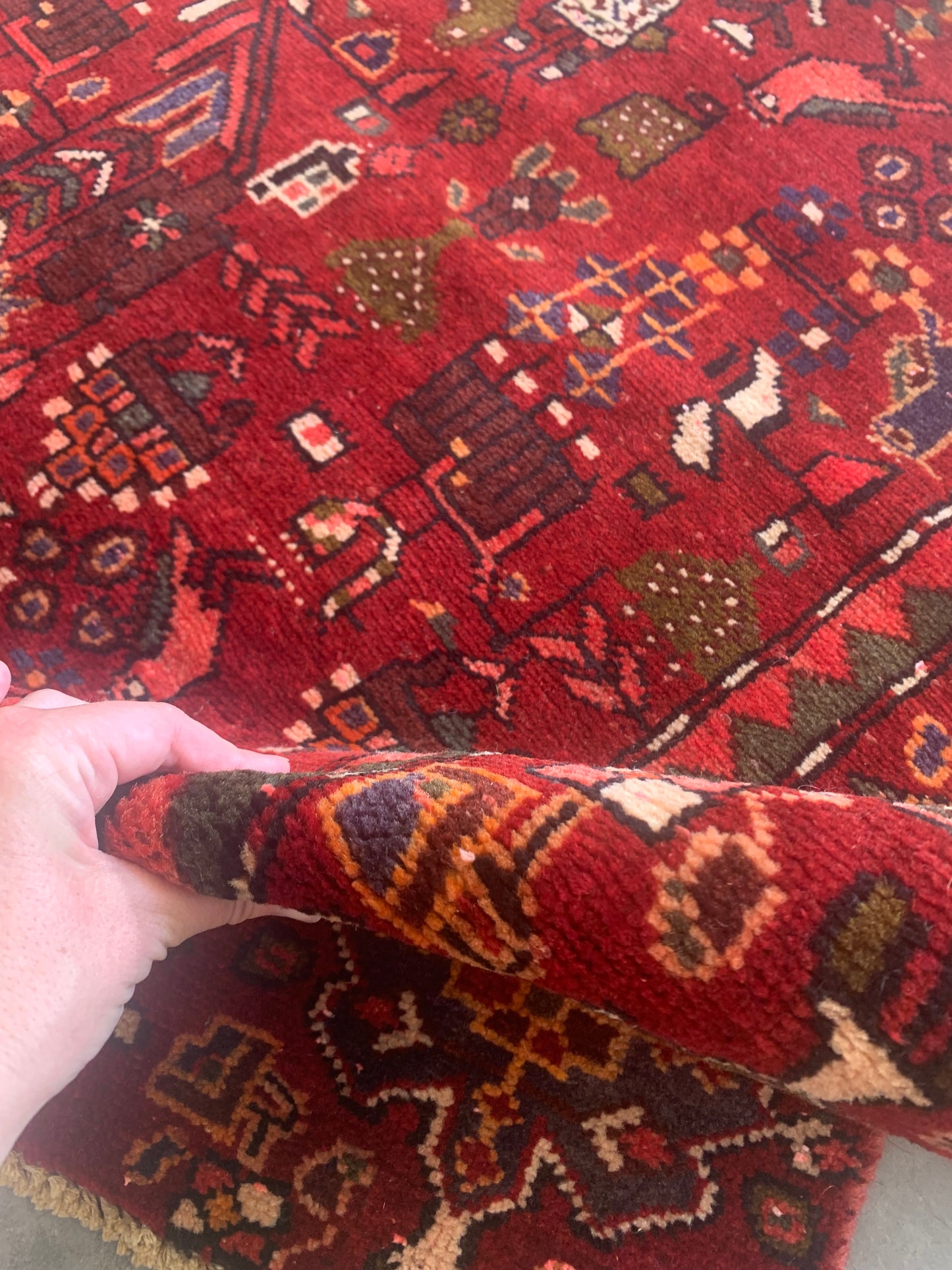 Antique Village Runner- 3'10 x 10'11