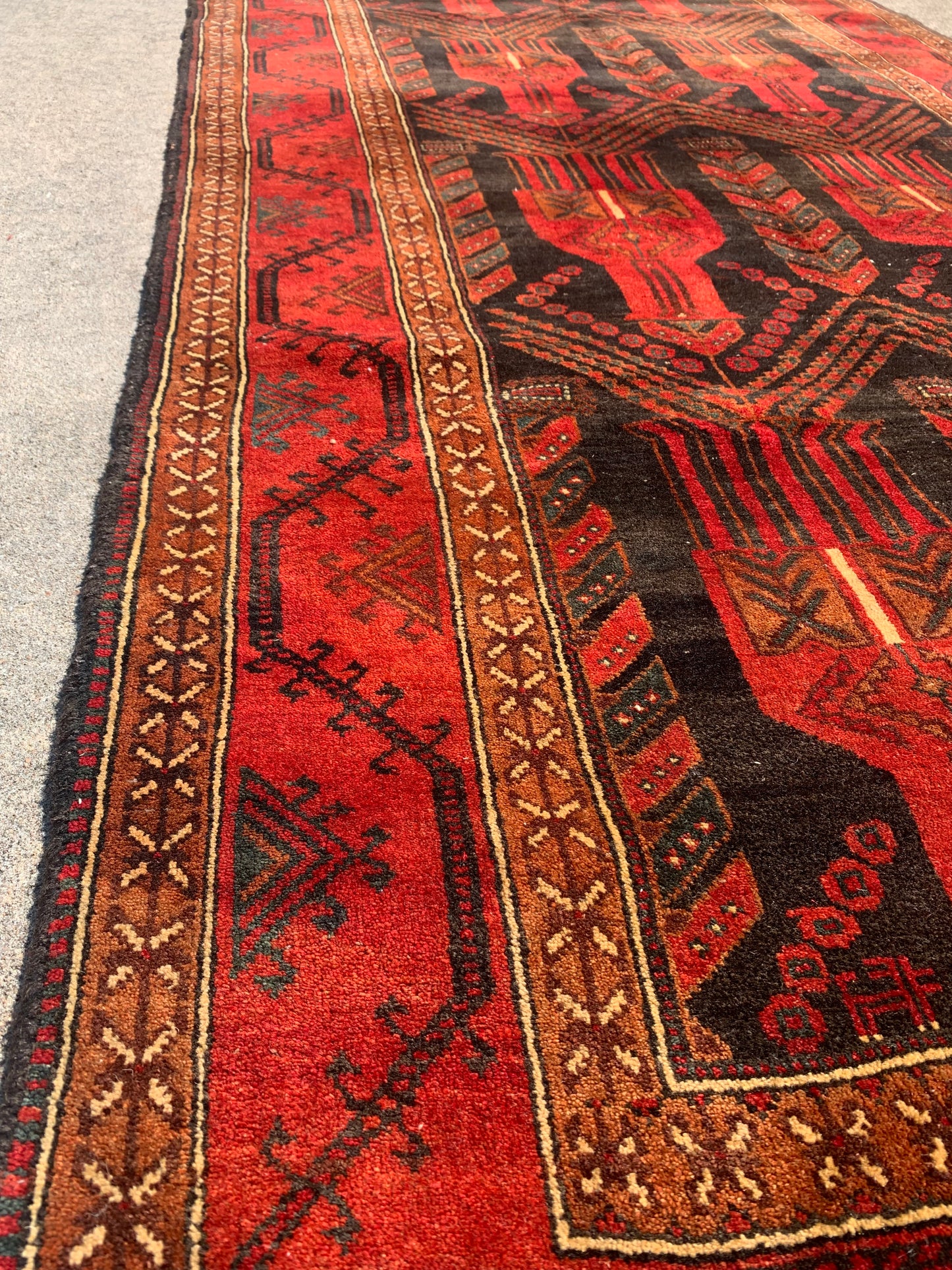 Antique Tribal Rug- 9’8 x 4’1