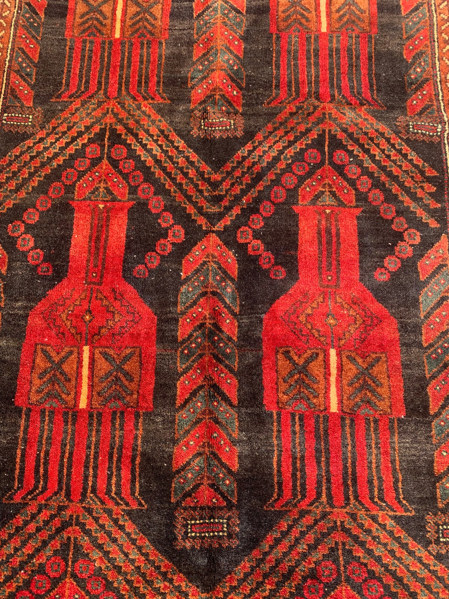 Antique Tribal Rug- 9’8 x 4’1