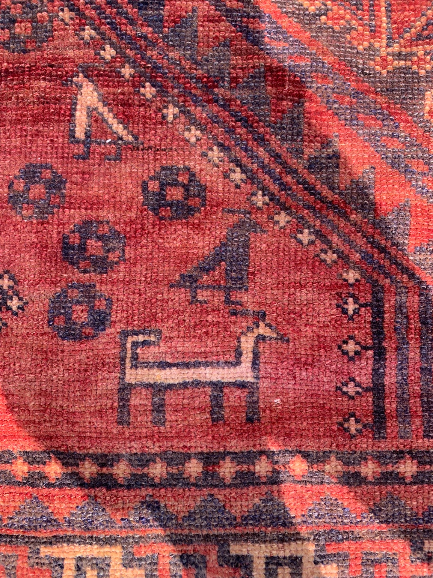 Antique Tribal Rug- 8’5 x 5’4