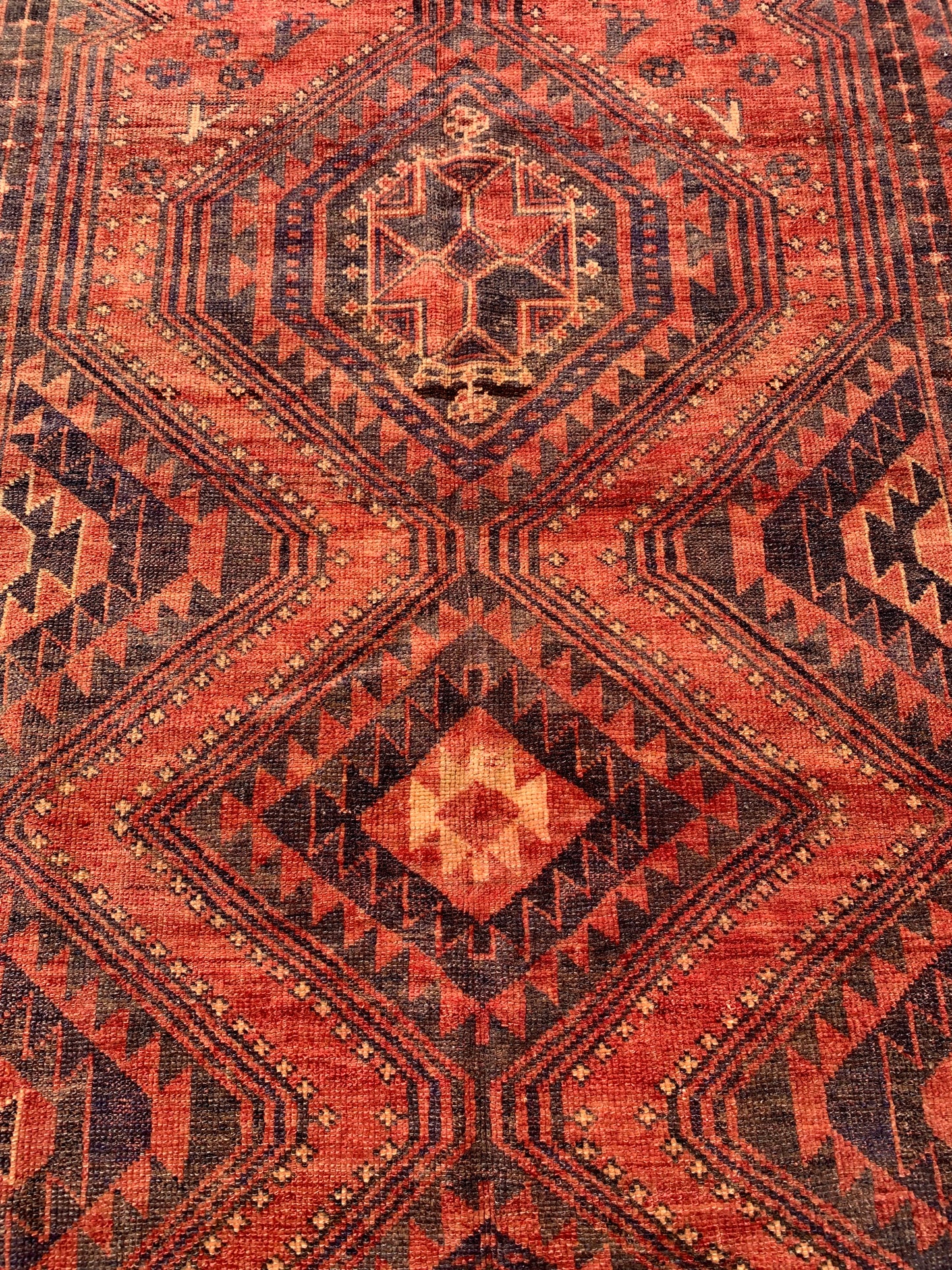 Antique Tribal Rug- 8’5 x 5’4