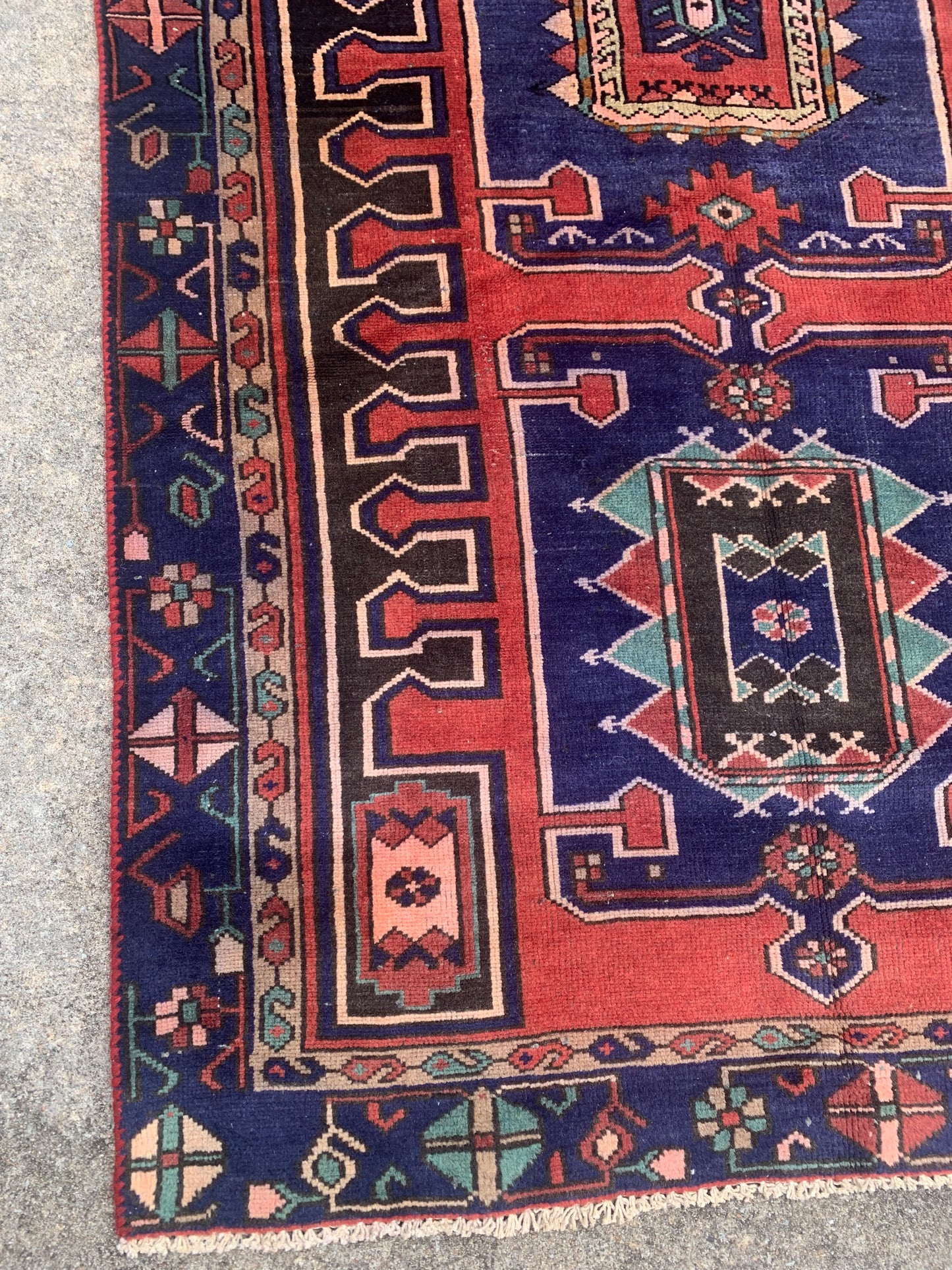 Antique Tribal Rug- 4’ x 7’7
