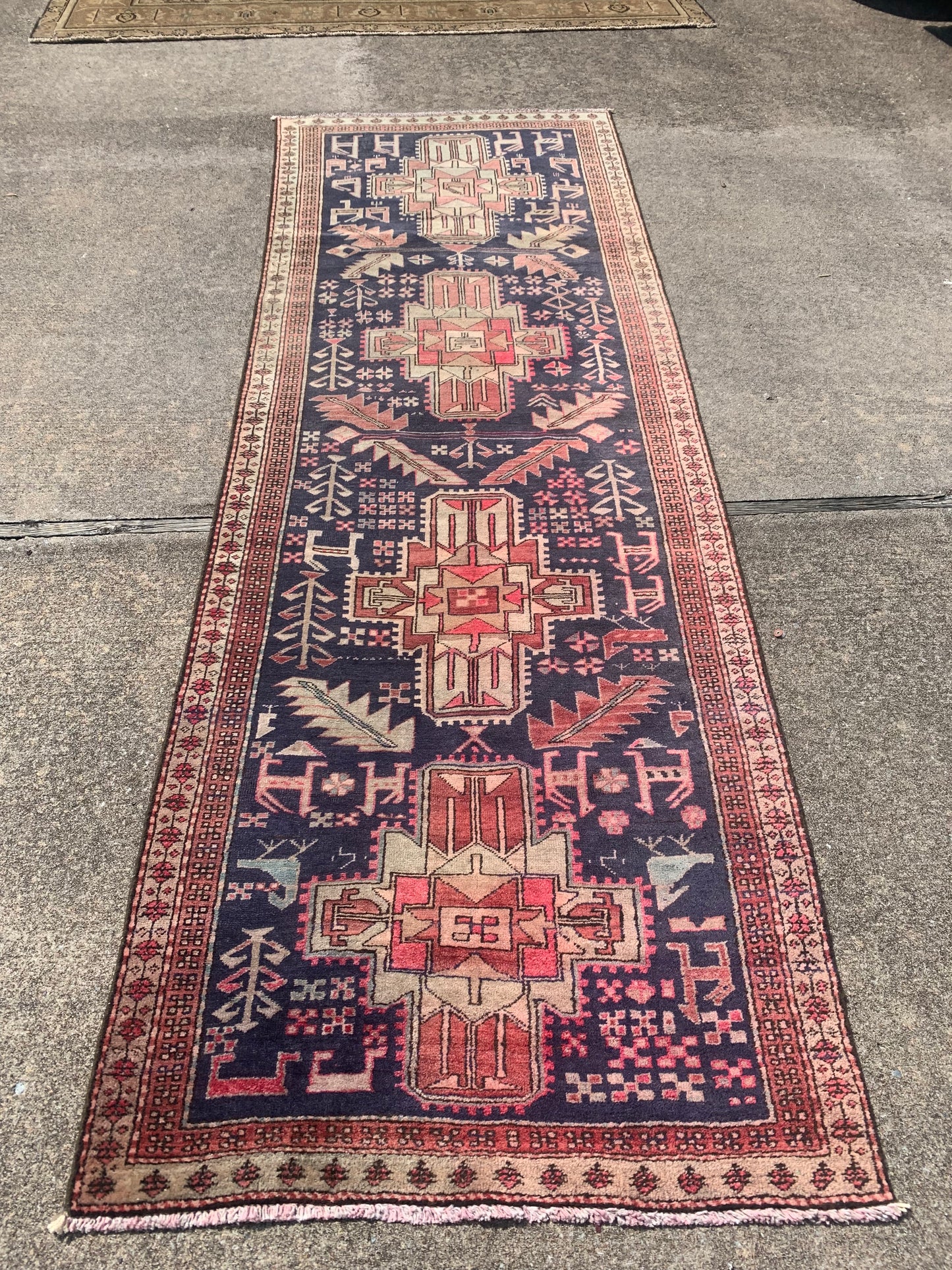 Vintage Village Runner- 3’5 x 9’11