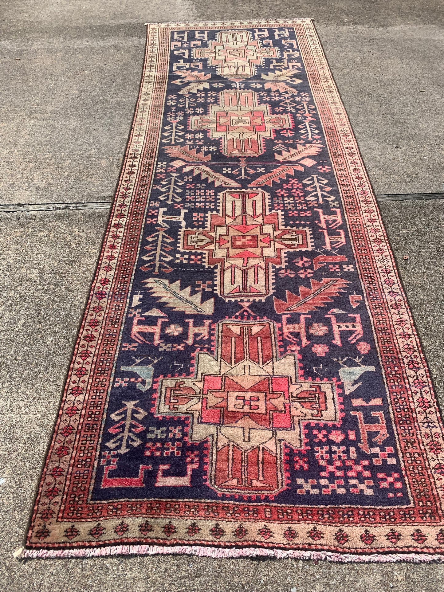 Vintage Village Runner- 3’5 x 9’11