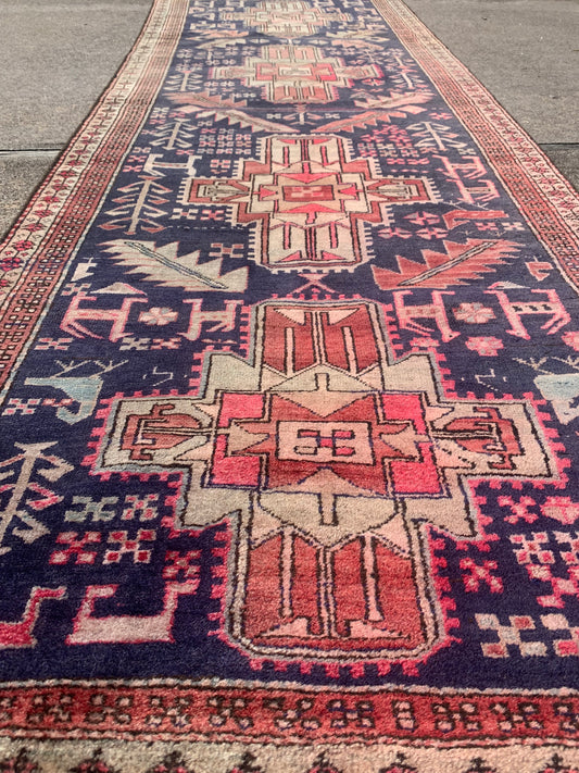 Vintage Village Runner- 3’5 x 9’11