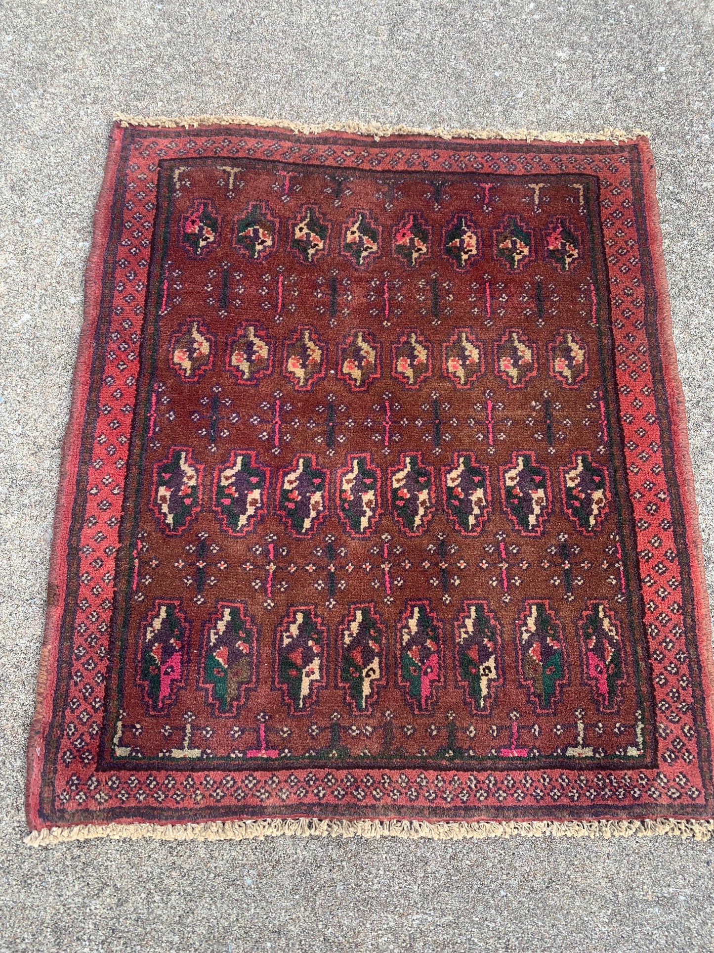 Antique Persian Rug- 2’9 x 2’4