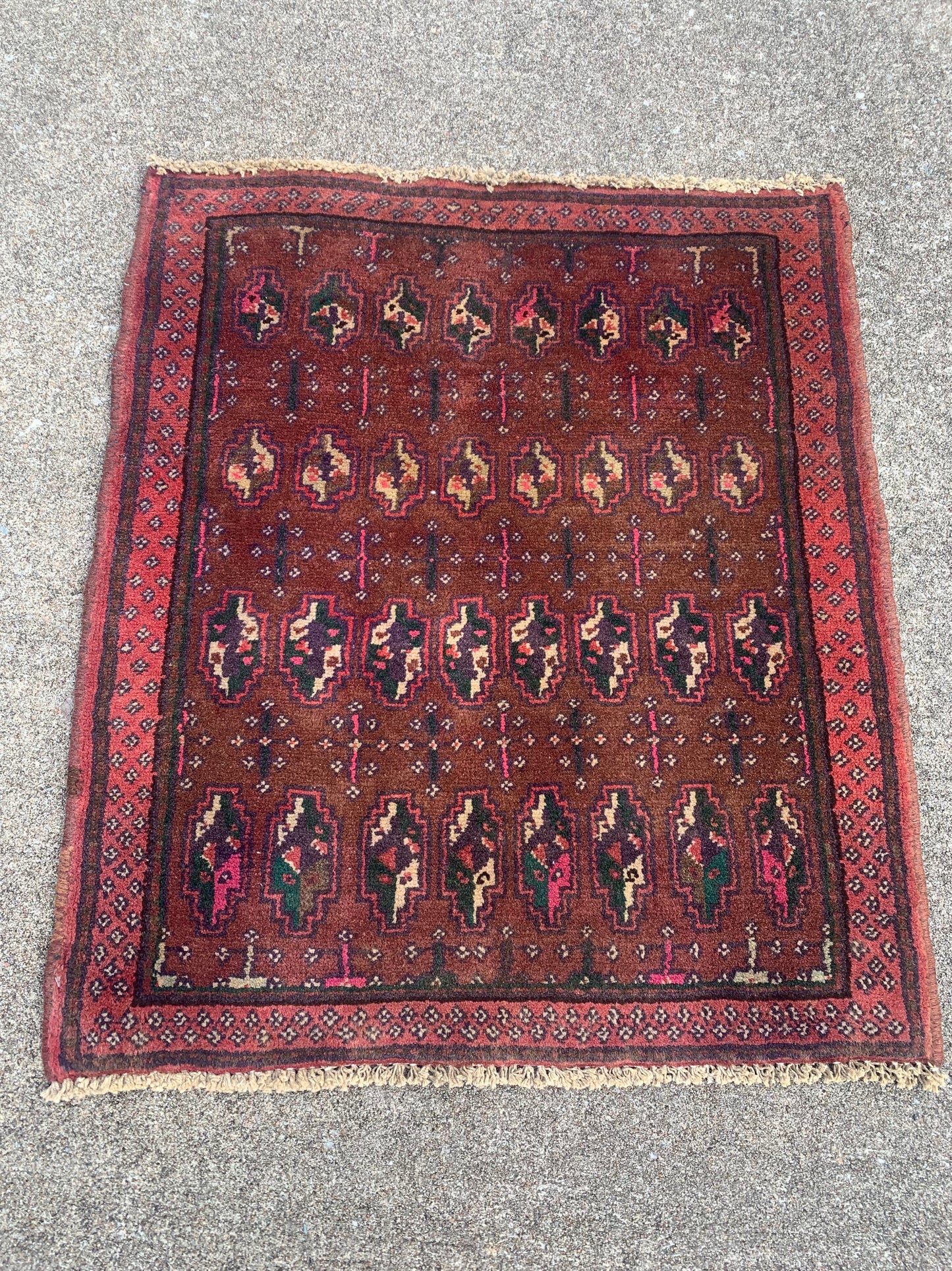 Antique Persian Rug- 2’9 x 2’4