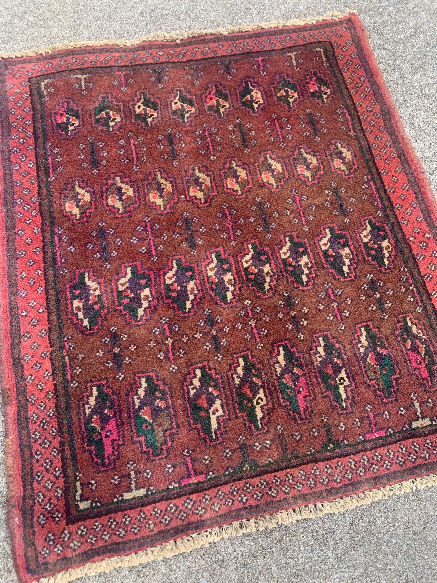 Antique Persian Rug- 2’9 x 2’4