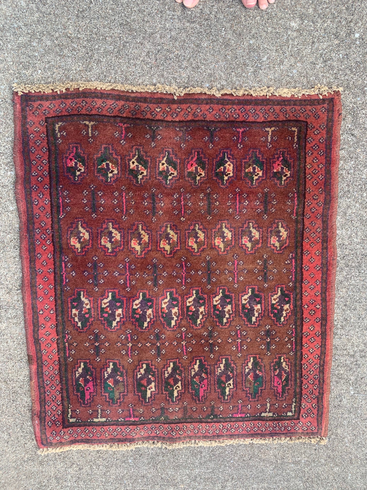 Antique Persian Rug- 2’9 x 2’4