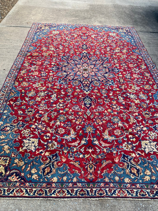 Antique Persian Rug- 10’10 x 7’1