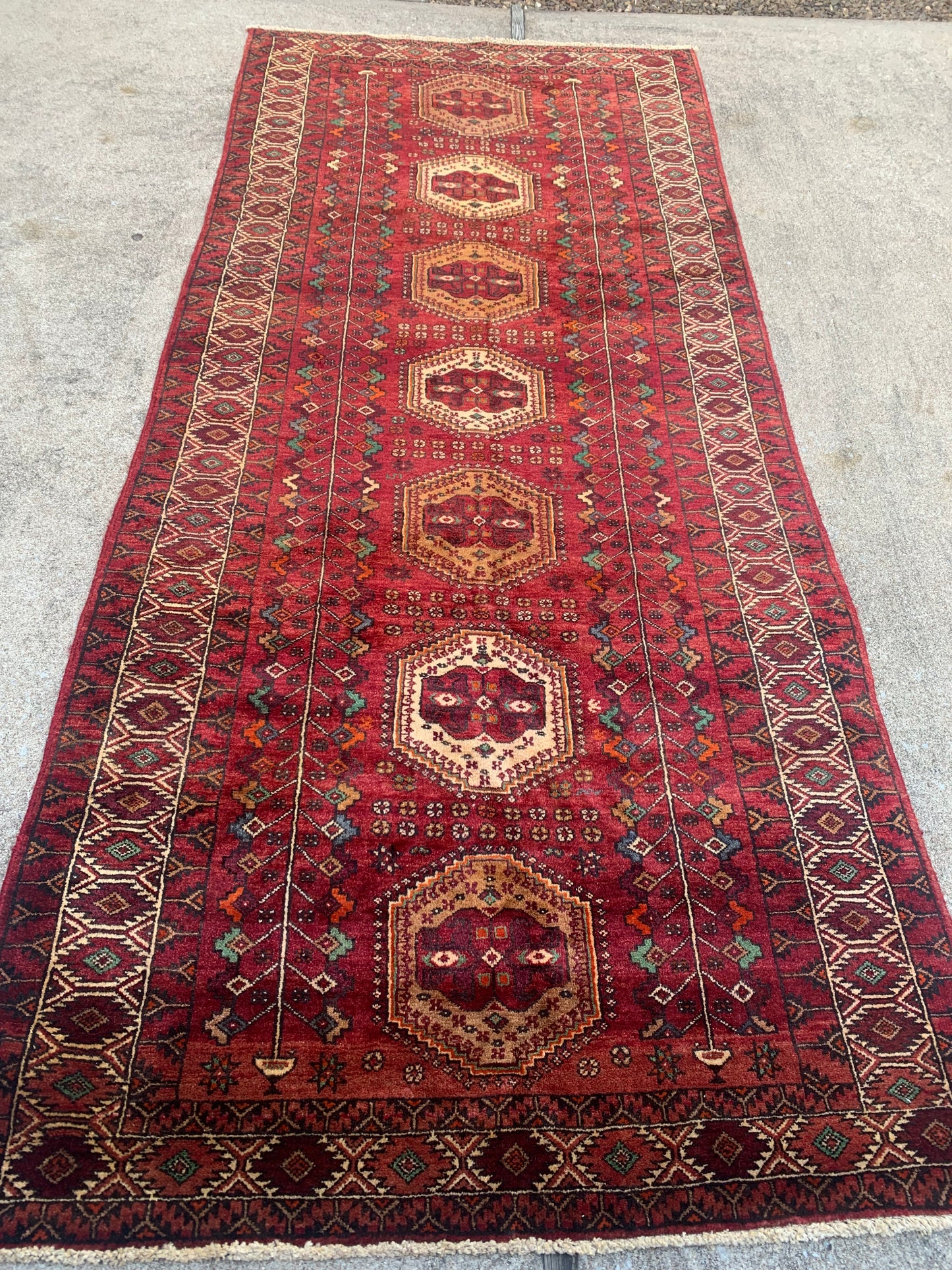 Antique Persian Rug- 9’9 x 4’3