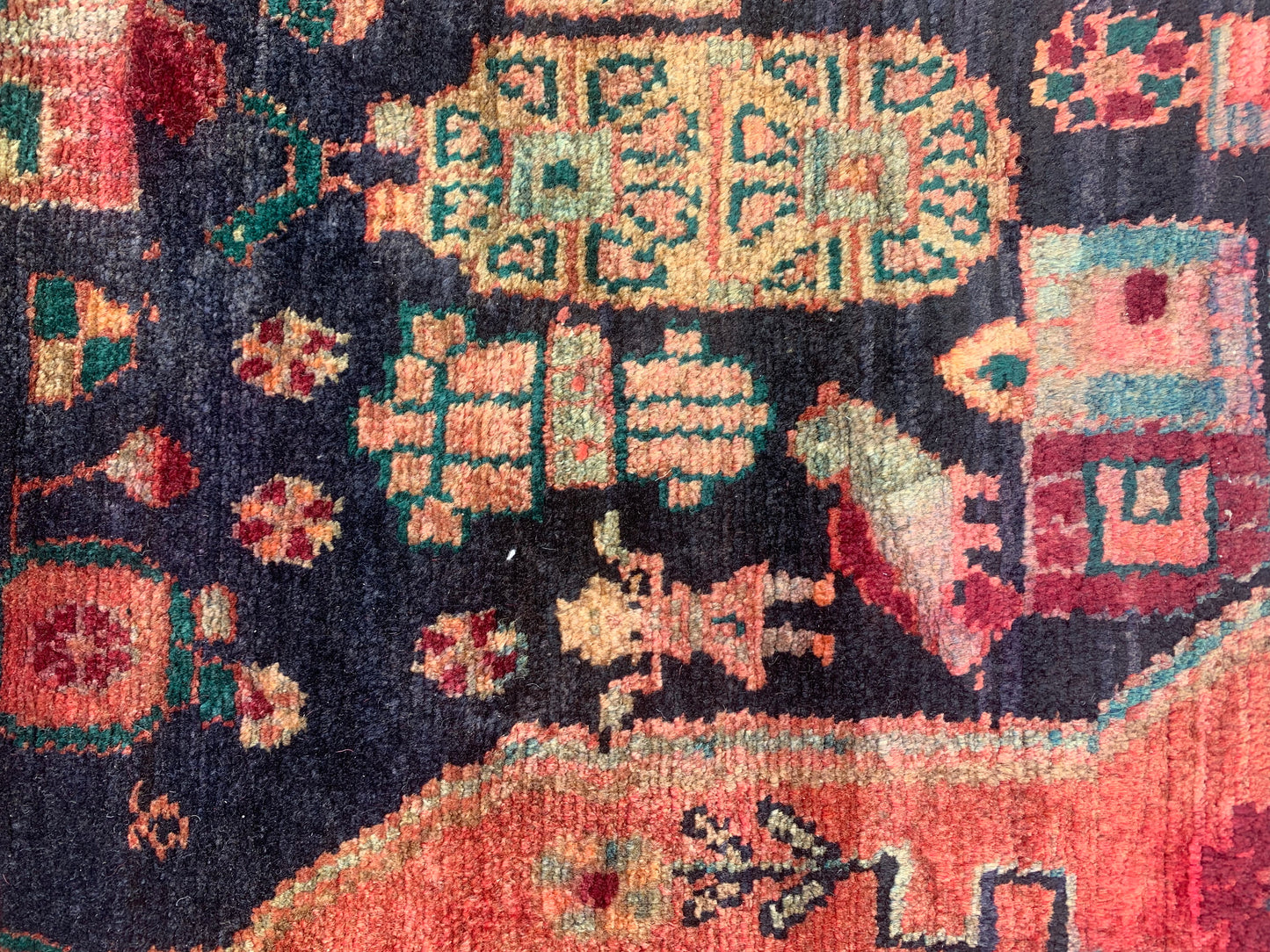 Antique Persian Rug- 9’5 x 5’1