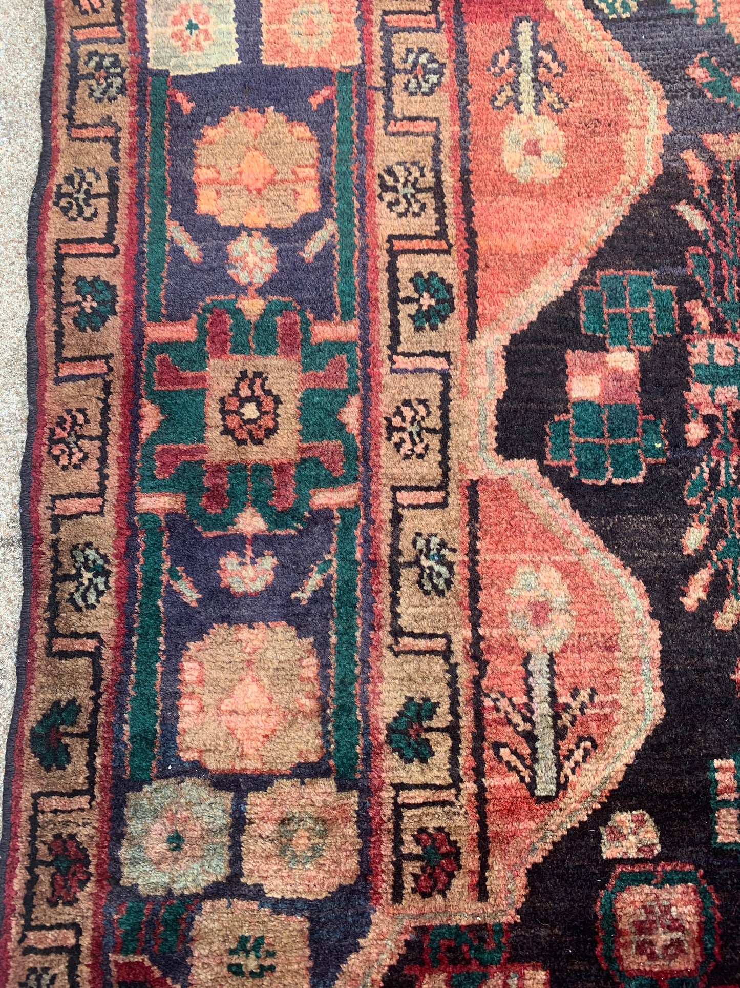 Antique Persian Rug- 9’5 x 5’1