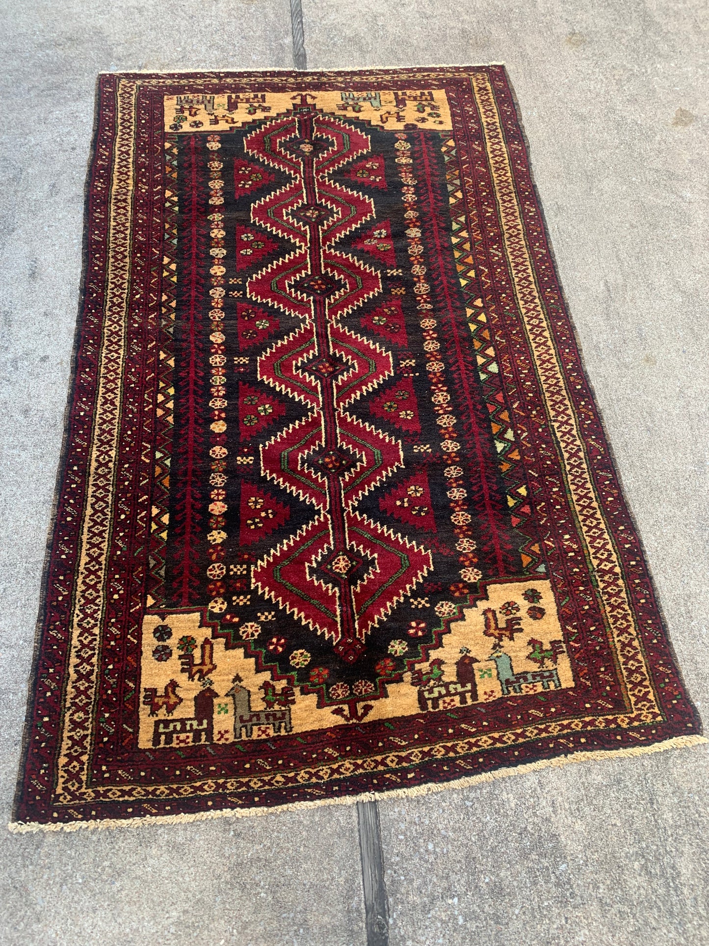 Antique Village Rug- 7’ x 4’2