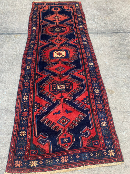 Antique Village Runner- 3’4 x 9’10