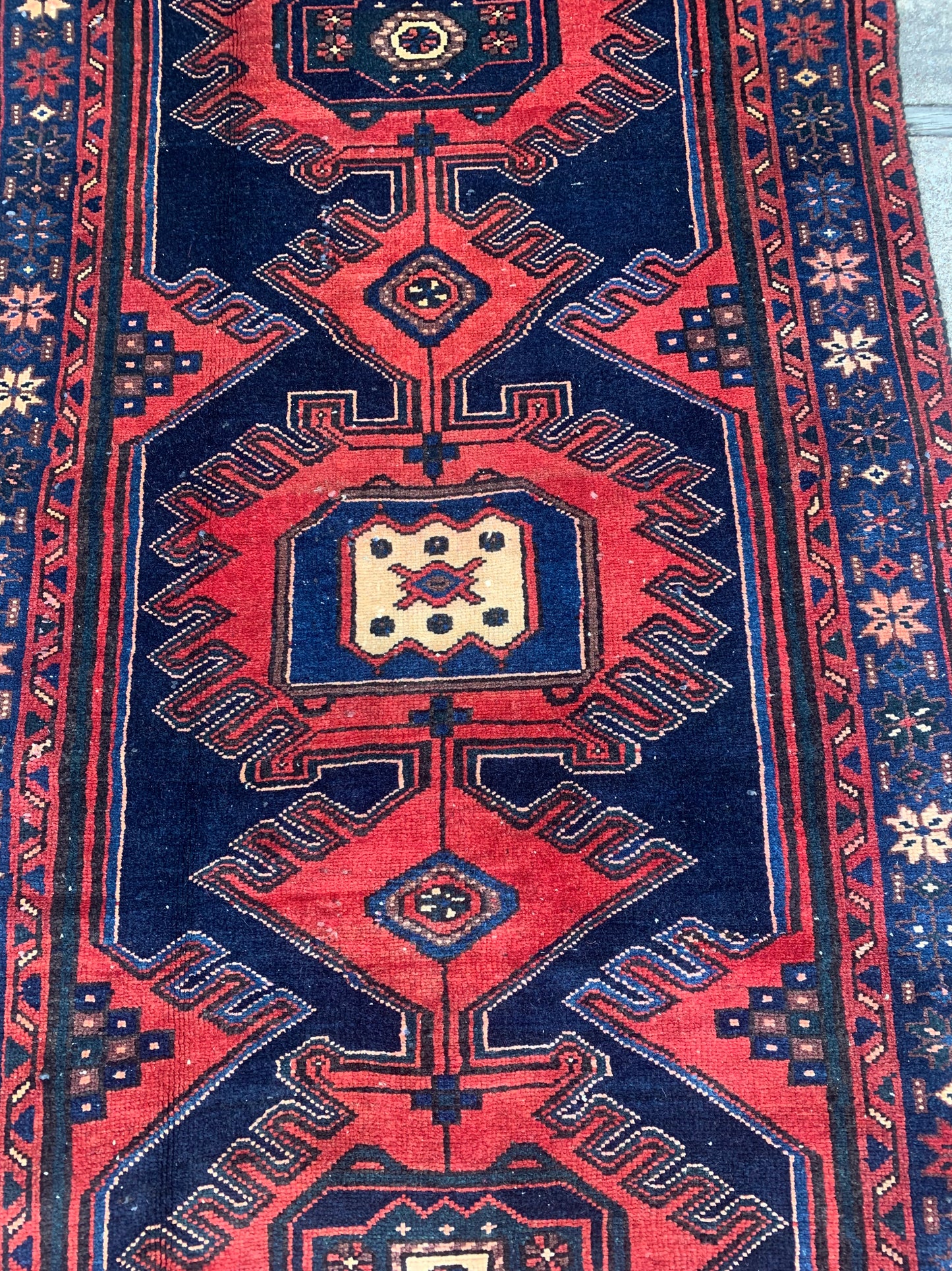 Antique Village Runner- 3’4 x 9’10