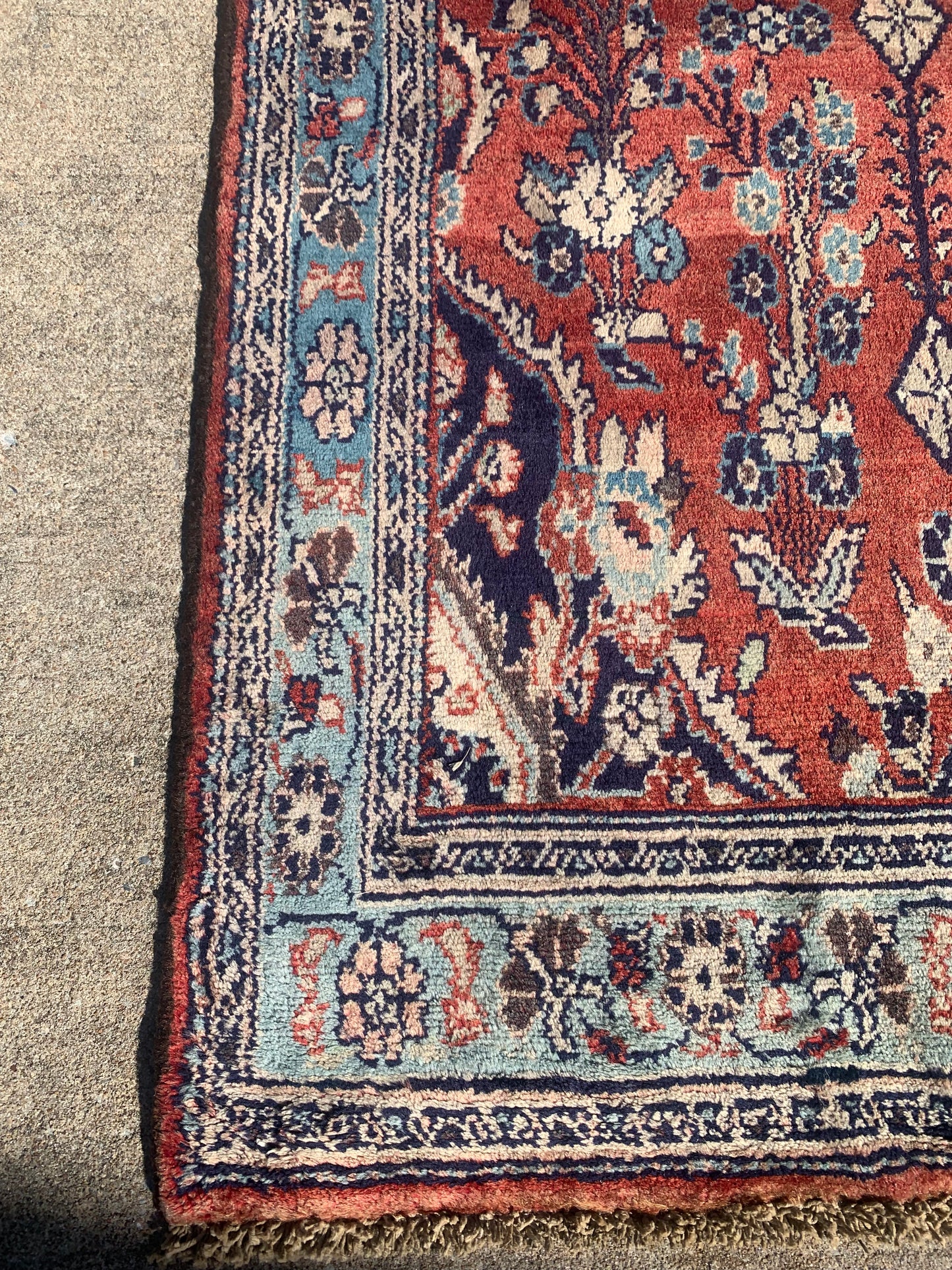 Antique Persian Runner- 3'6 x 9'6