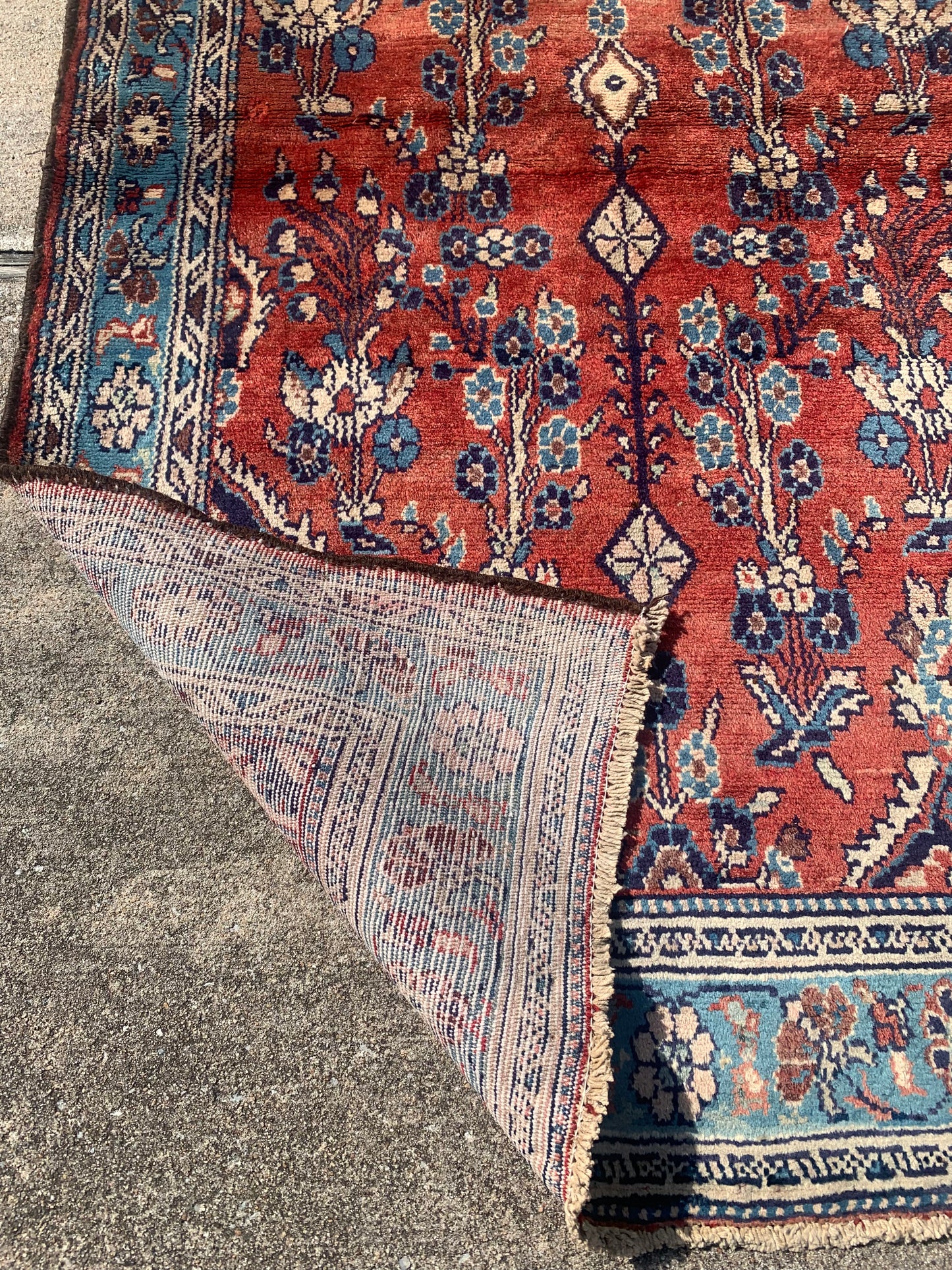 Antique Persian Runner- 3'6 x 9'6