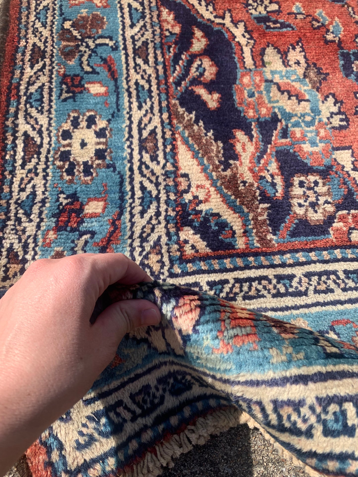Antique Persian Runner- 3'6 x 9'6