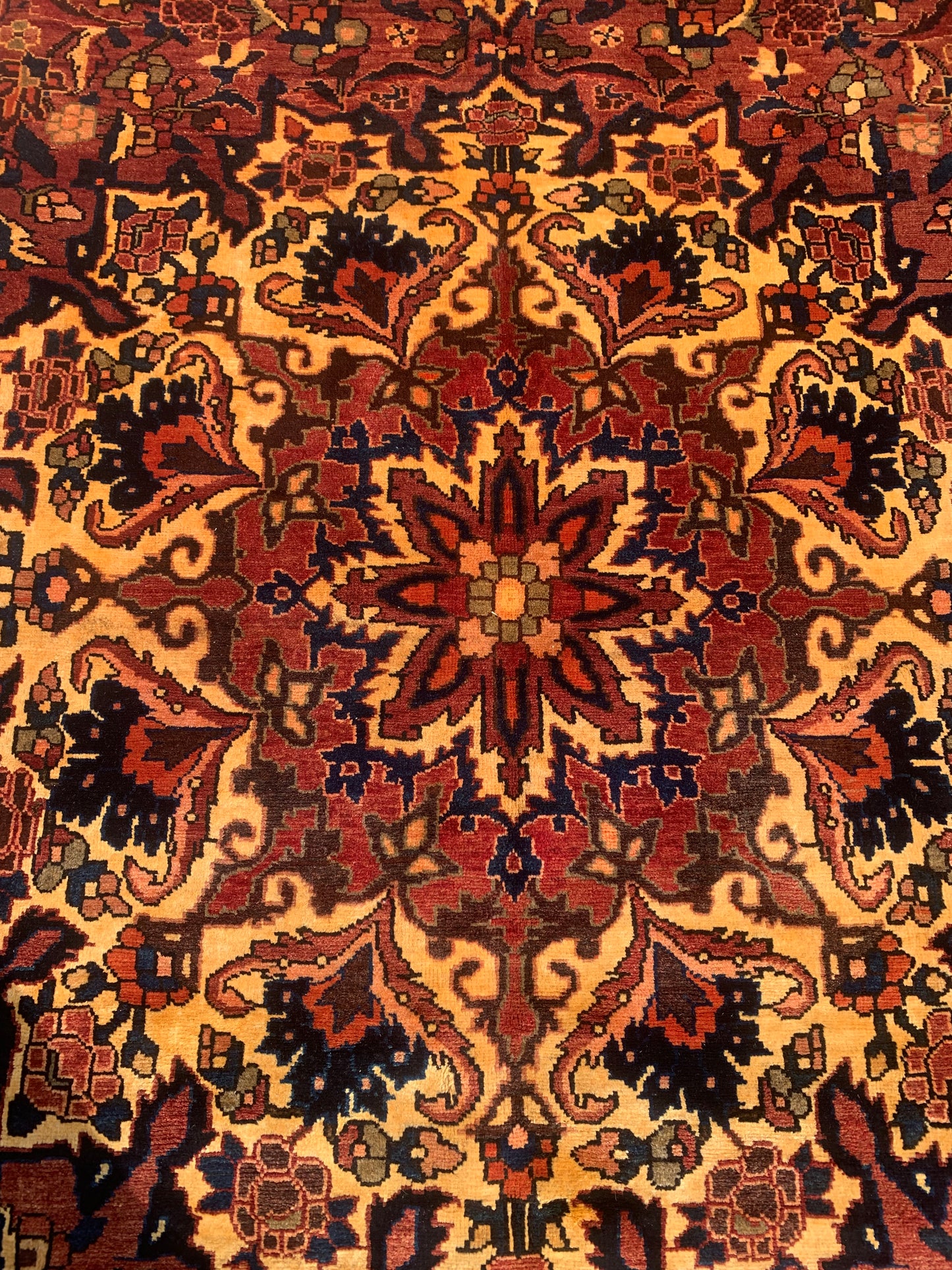 Antique Persian Rug- 9'6 x 5'6