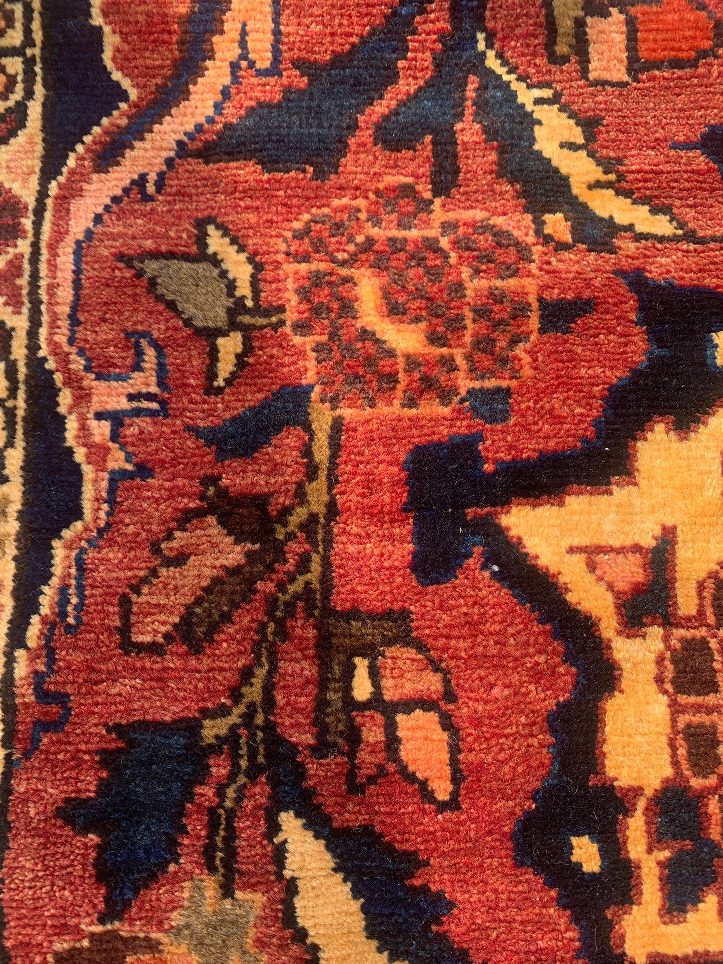 Antique Persian Rug- 9'6 x 5'6