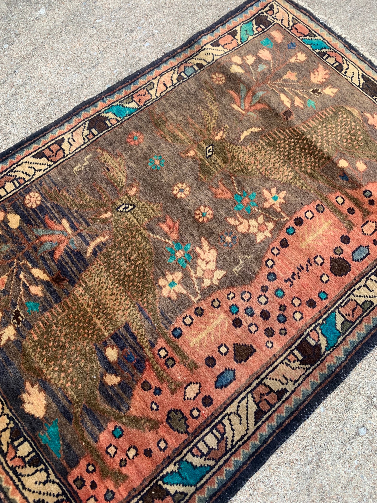 Antique Pictorial of Life- 3’5 x 2’3