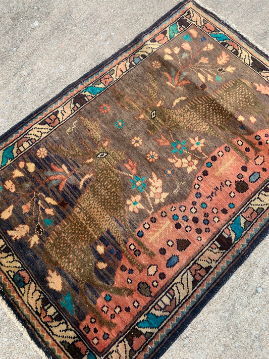 Antique Pictorial of Life- 3’5 x 2’3