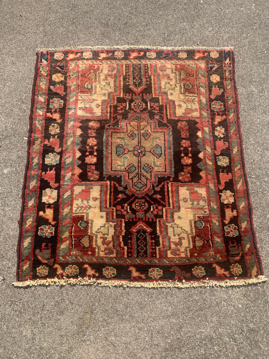 Antique Turkish Rug 3’5 x 3’