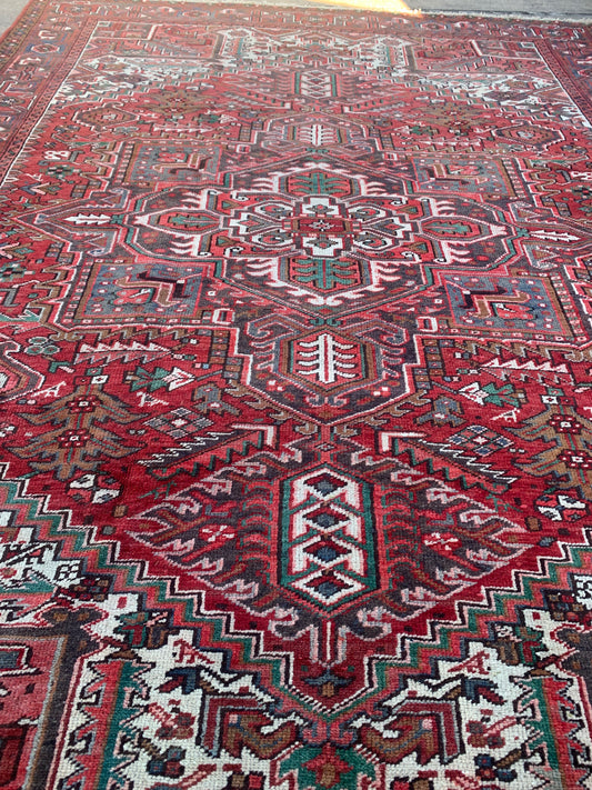 Antique Heriz Rug- 7’10 x 10’8