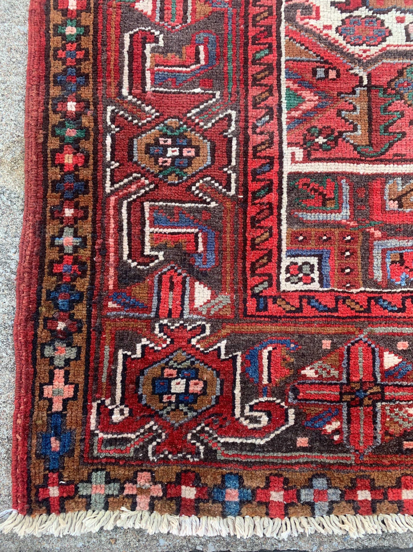 Antique Heriz Rug- 7’10 x 10’8