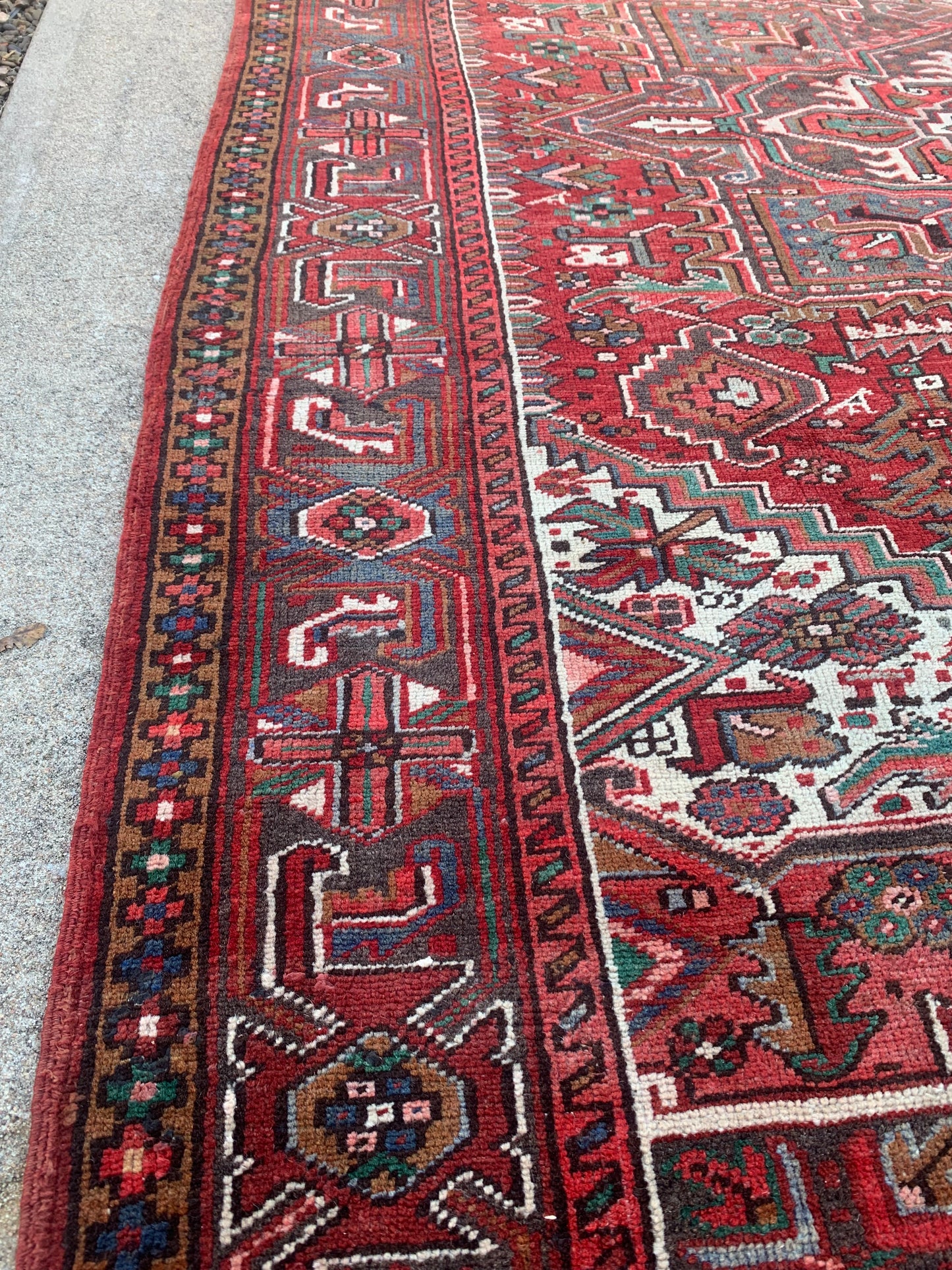 Antique Heriz Rug- 7’10 x 10’8