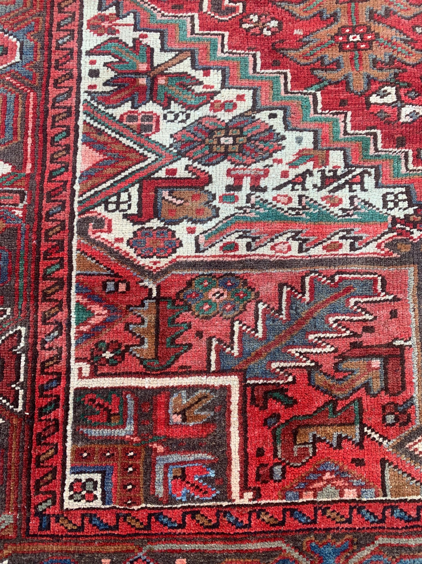 Antique Heriz Rug- 7’10 x 10’8