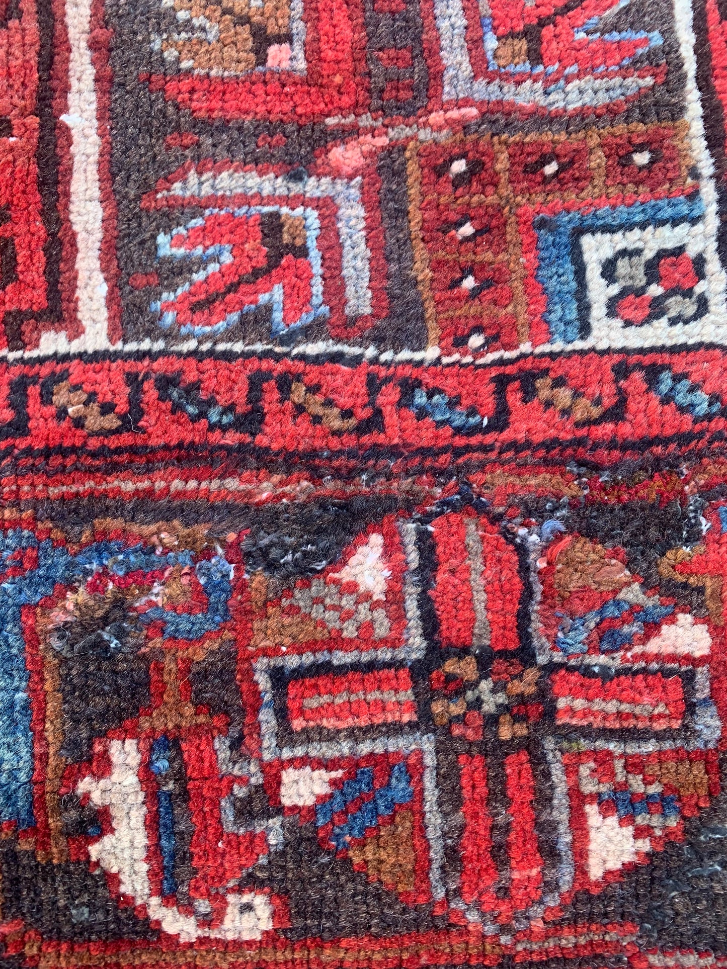 Antique Heriz Rug- 7’10 x 10’8