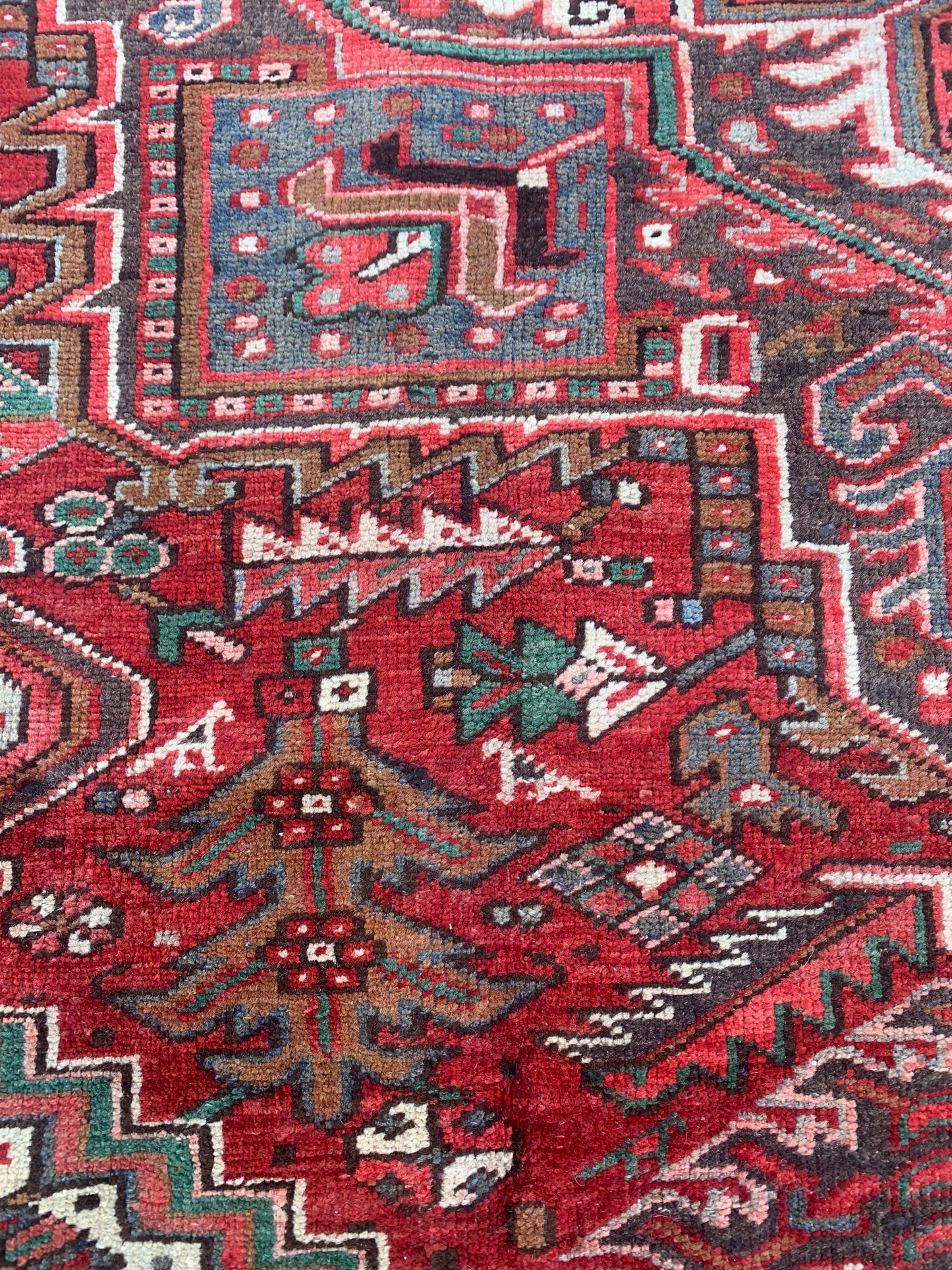 Antique Heriz Rug- 7’10 x 10’8