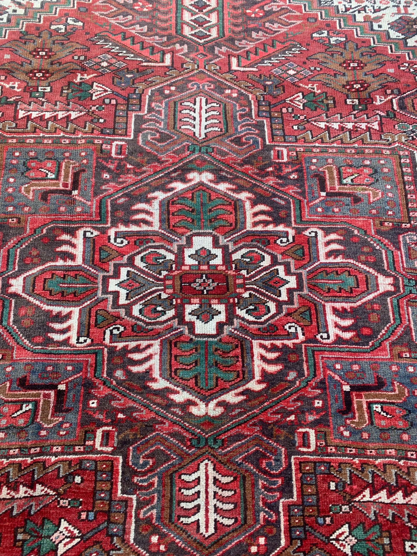 Antique Heriz Rug- 7’10 x 10’8