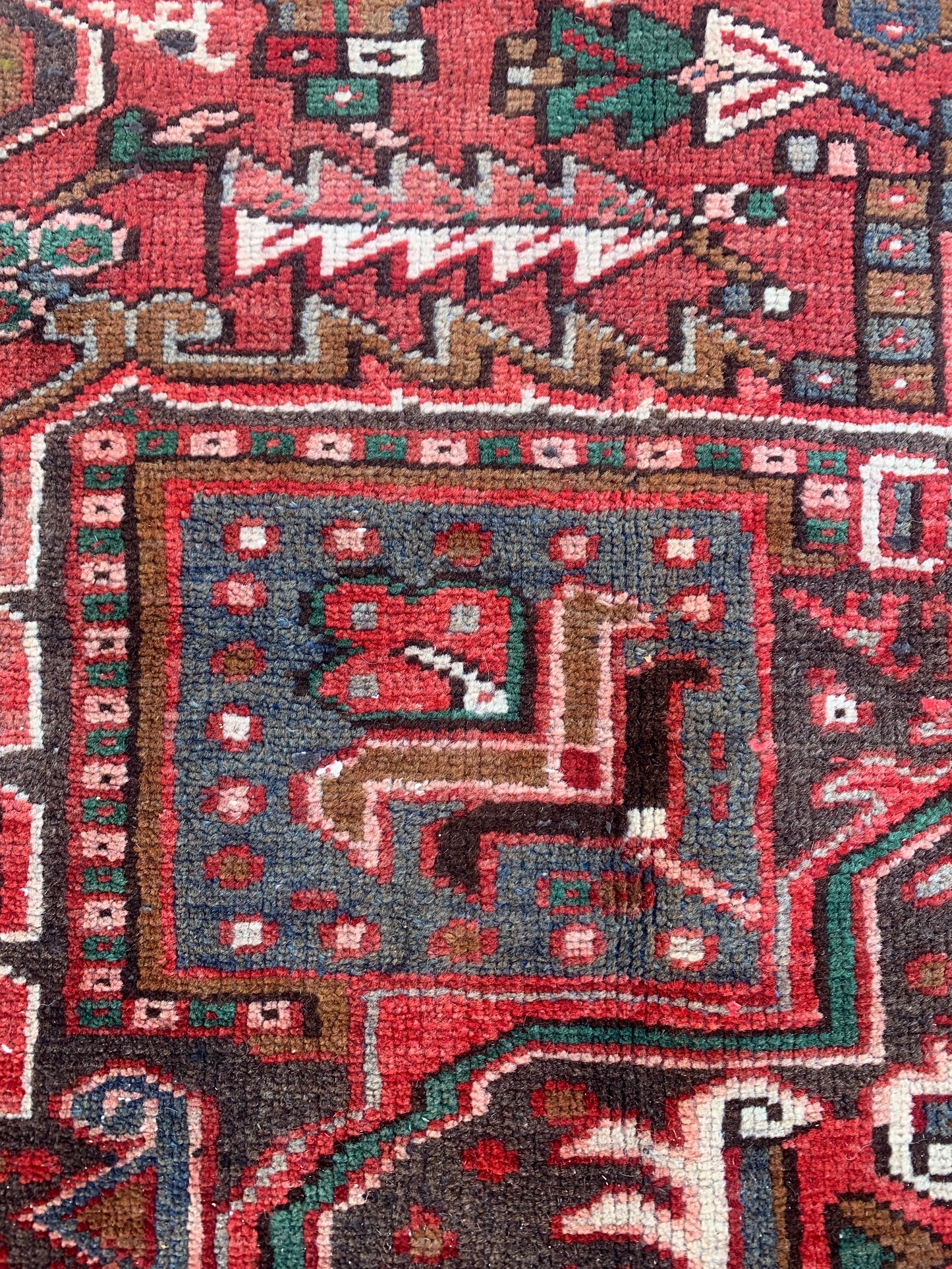 Antique Heriz Rug- 7’10 x 10’8