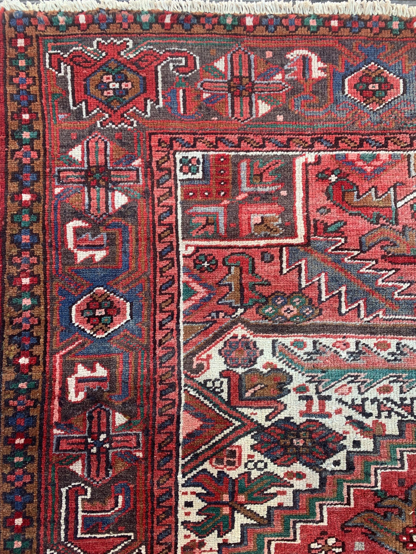 Antique Heriz Rug- 7’10 x 10’8