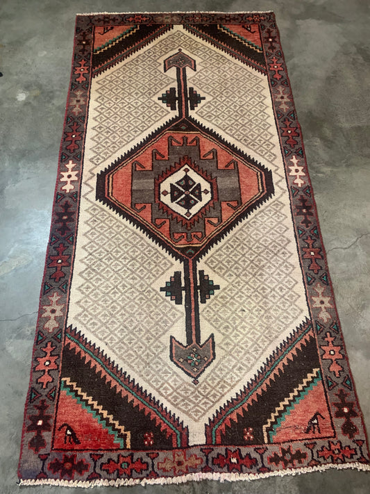 Vintage Turkish Runner- 6’ x 3’1