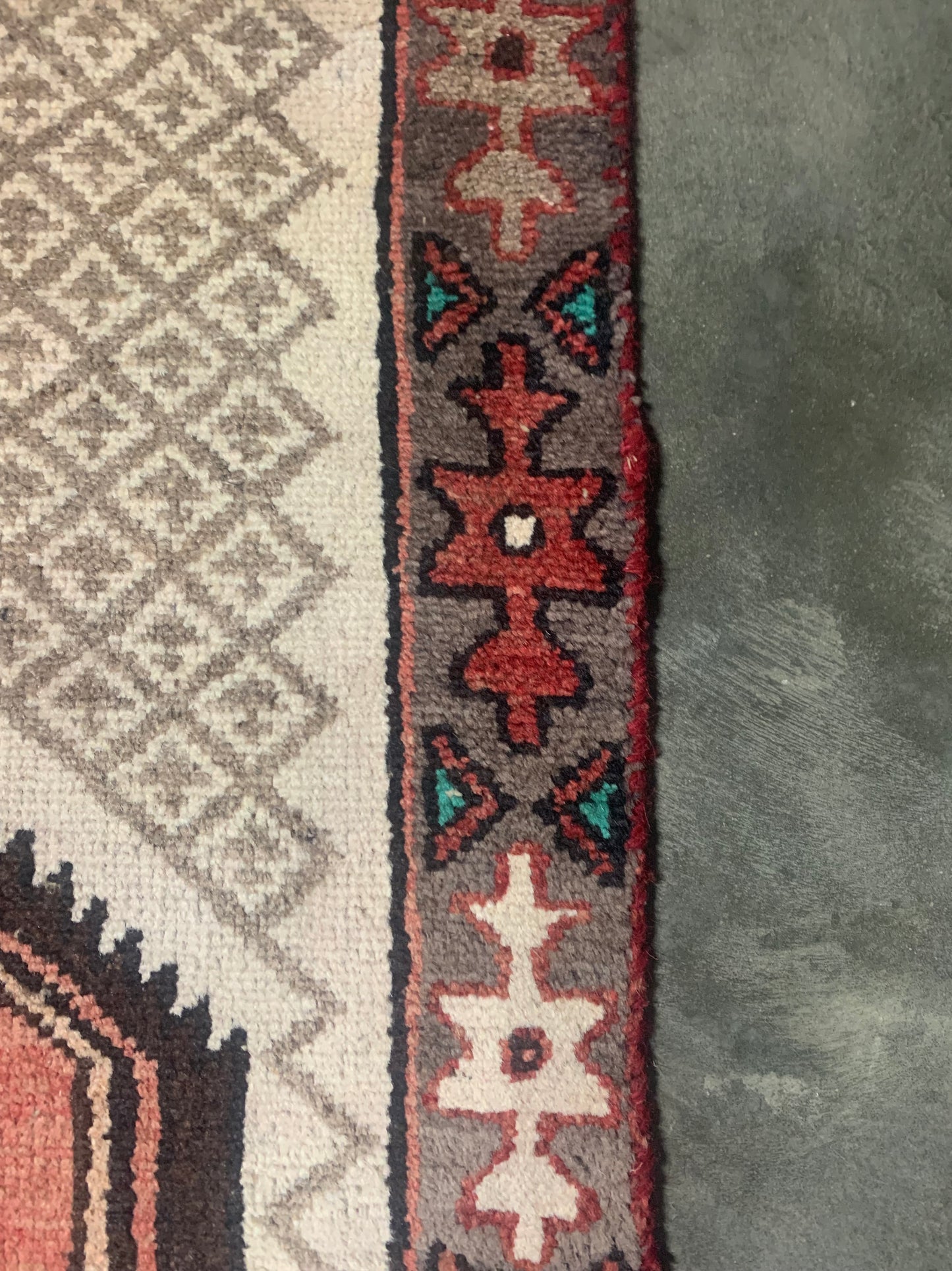 Vintage Turkish Runner- 6’ x 3’1