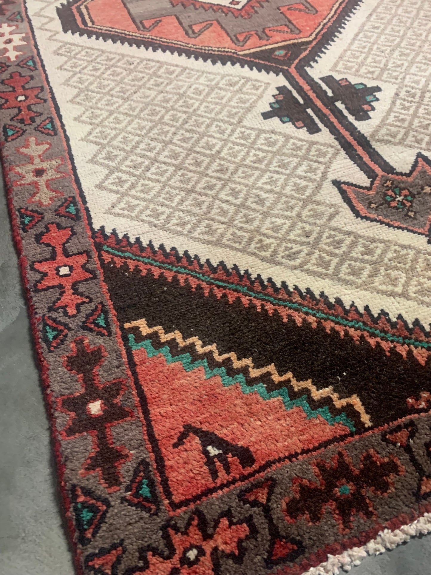 Vintage Turkish Runner- 6’ x 3’1