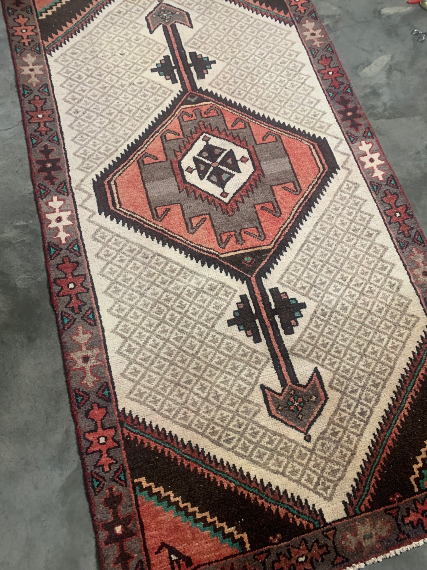 Vintage Turkish Runner- 6’ x 3’1